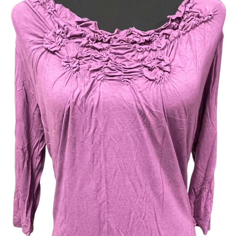 Cold Water. Sz 6-8. Purple. Flowery/ruffle neckline excellent condition.